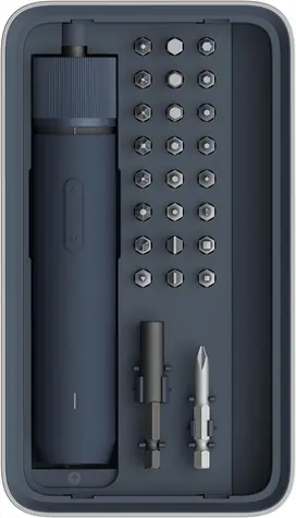 HOTO Aku Šroubovák 3.6V Kit (Box) černá / 25 nástavců / USB-C 