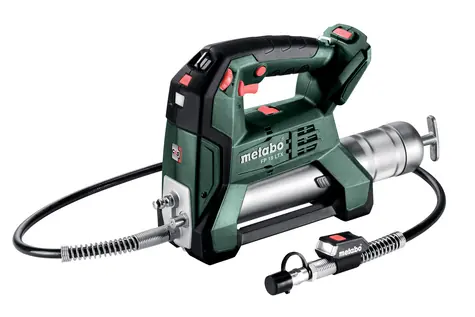 Metabo FP 18 LTX / Aku mazací lis / 18V / 690/414 bar / 1.2m hadice 