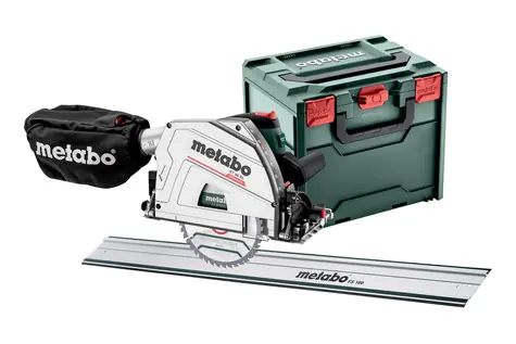 Metabo KT 66 BL + FS 160 / Kotoučová pila s vodící lištou / 1200W / Průměr 165 mm / 5000 ot-min