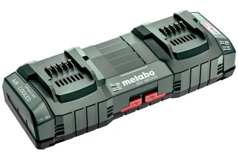 Metabo ASC 145 DUO / Duální rychlonabíječka / 12-36V / 145W