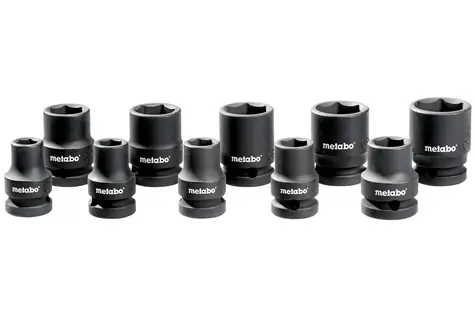 Metabo 628831000 / Sada nástrčných klíčů / 1/2