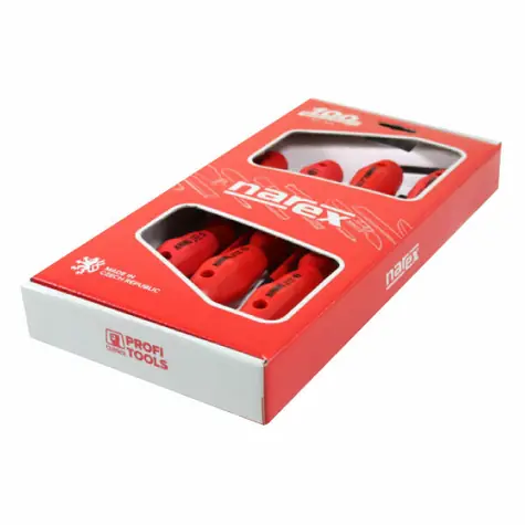 Narex 855202 Sada šroubováků SLIM 7dílná | Typ: 8552 02 | PROFI LINE ELEKTRO SLIM / doprodej