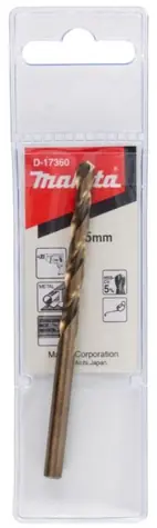Makita D-17360 / Vrták do kovu HSS-CO / 5 x 52/86 mm