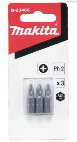 Makita B-23634 Sada bitů T27 x 25mm (3ks)