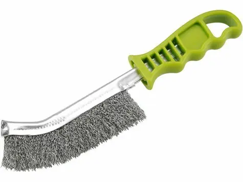 EXTOL-CRAFT Kartáč nerezový / plastová rukojeť / 240mm / vlnitý drát S 0.3mm