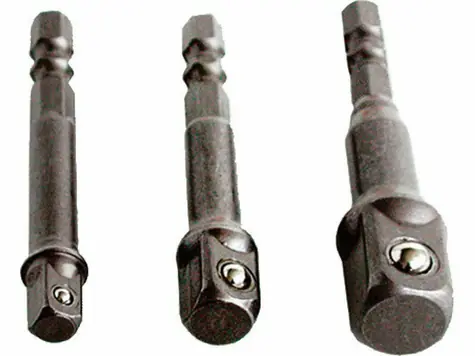 EXTOL-CRAFT Adaptéry do vrtačky 1/4