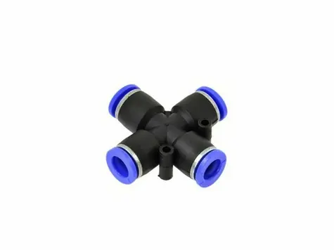 GEKO Automatická spojka PU/PE hadice kříž 10 mm 