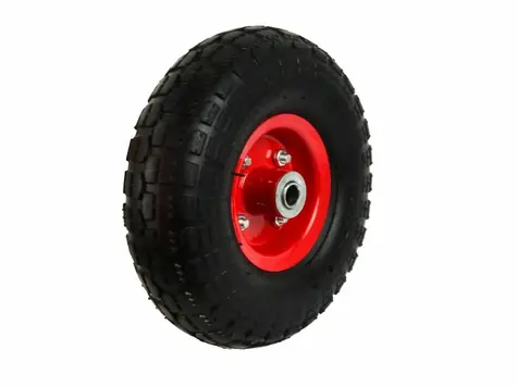 GEKO Gumové nafukovací kolo pro vozík 260x81mm 