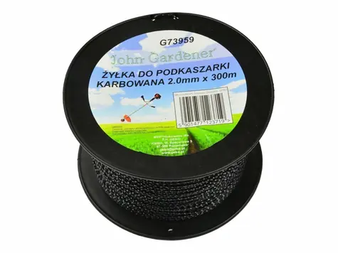 GEKO Struna do sekačky 2.0mm x 300m / zvlněný profil 