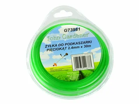 GEKO Struna do sekačky 2.4mm 30m / hvězdicový profil / nylon