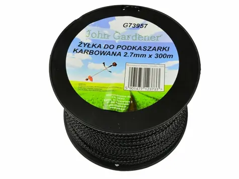 GEKO Struna do sekačky 2.7mm 300m / zvlněný profil 