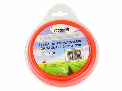 GEKO Struna do sekačky 3.0mm 12m / kulatý profil / nylon 