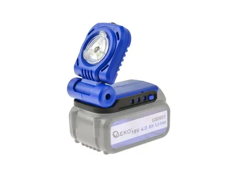 GEKO Dílenská lampa akumulátorová 18V / Li-ion - bez baterie a nabíječky