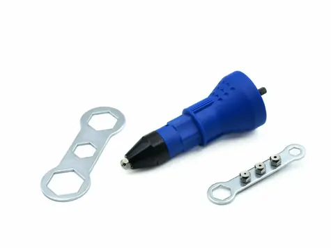 GEKO G01346 / Nýtovací nástavec na vrtačku / pro nýty 2.4 - 4.8 mm