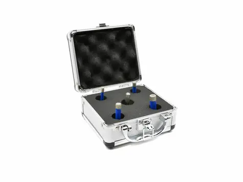 GEKO Korunkový vrták diamantový sada 5ks / 6-12mm