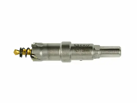 GEKO Korunkový vrták do kovu TCT 18mm 