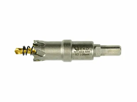 GEKO Korunkový vrták do kovu TCT 20mm