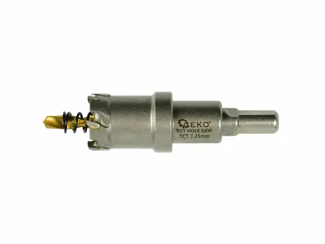 GEKO Korunkový vrták do kovu TCT 25mm