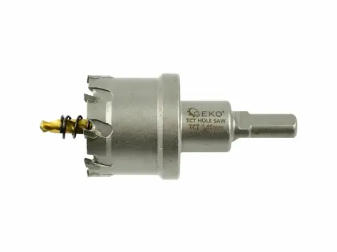GEKO Korunkový vrták do kovu TCT 40mm
