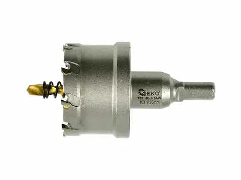 GEKO Korunkový vrták do kovu TCT 50mm