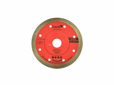 GEKO T00800 / Řezný kotouč diamantový na dlaždice a kámen / 125 x 10 x 22.2 mm