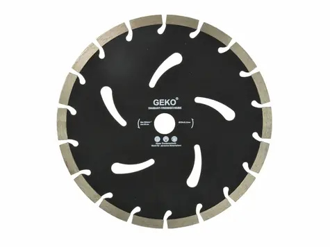 GEKO G00284 / Řezný kotouč diamantový segmentový / 230 x 10 x 22.2 mm