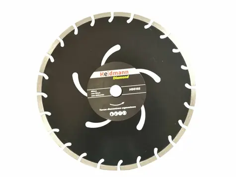 GEKO H00103 / Řezný kotouč diamantový segmentový / 350 x 10 x 25.4 mm