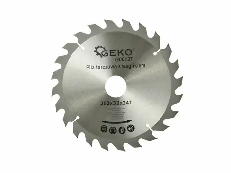GEKO G00137 / Pilový kotouč vidiový / 200 x 32 mm / 24T