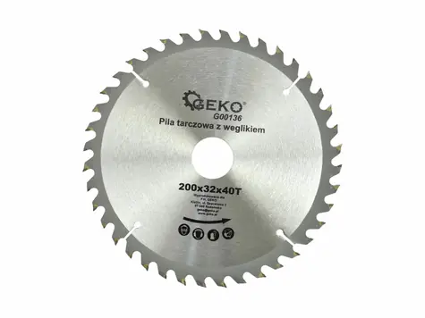 GEKO G00136 / Pilový kotouč vidiový / 200 x 32 mm / 40T