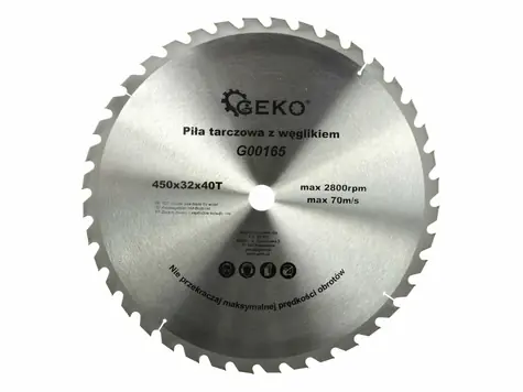 GEKO G00165 / Pilový kotouč vidiový / 450 x 32 mm / 40T