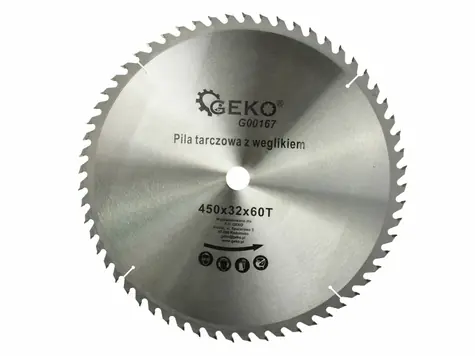GEKO G00167 / Pilový kotouč vidiový / 450 x 32 mm / 60T