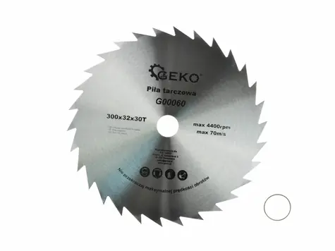 GEKO G00060 / Pilový kotouč / 300 x 32 mm / 30T