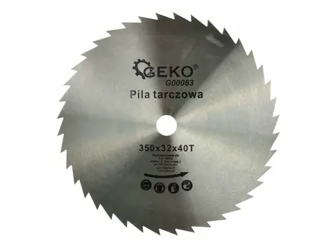 GEKO G00063 / Pilový kotouč / 350 x 32 mm / 40T