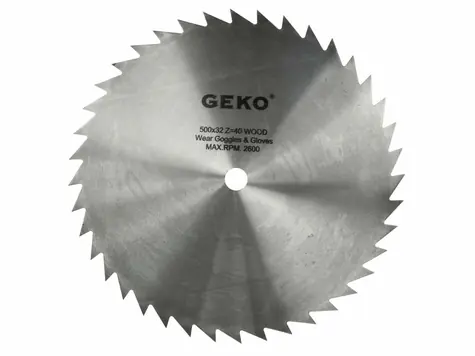 GEKO G00073 / Řezný kotouč na dřevo / 500 x 32 mm / 40T