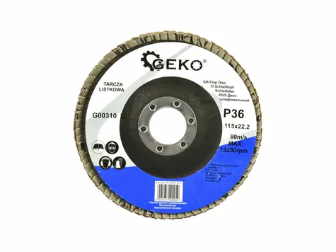 GEKO G00310 / Lamelový kotouč / 115 x 22.2 mm / P36