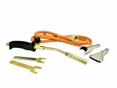 GEKO G20005 / Plynový univerzální hořák / 3 koncovky / délka 400 mm / hadice 1.5 m