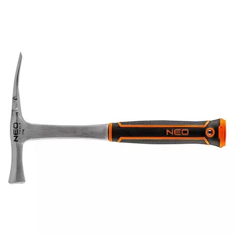 NEO TOOLS 25-105 Kladivo zednické / Hmotnost hlavy: 600 g / Sklolaminátová rukojeť