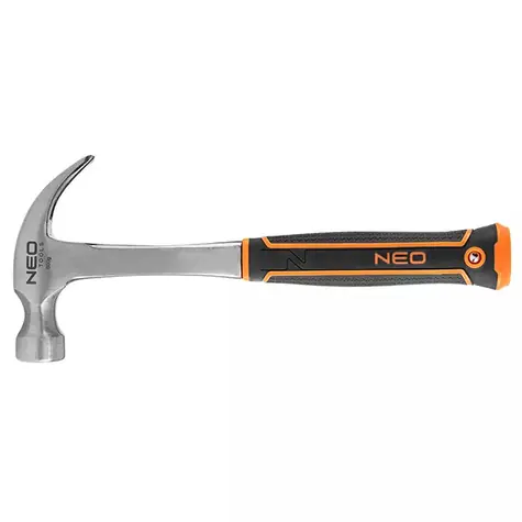 NEO TOOLS 25-104 Kladivo tesařské / Hmotnost hlavy: 600 g / Délka: 326 mm / Bimateriálová rukojeť