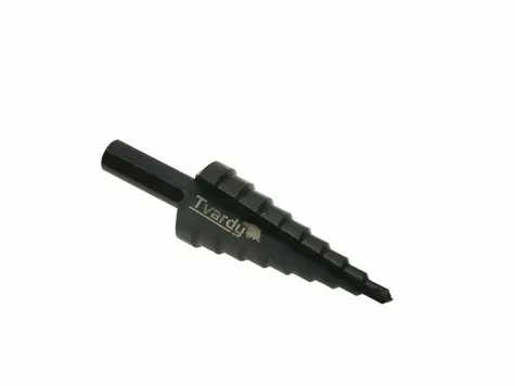GEKO HSS stupňovitý vrták M2 TiAlN 4-20mm 