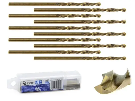 GEKO Vrták do kovu 5.5mm / HSS / balení 10 ks 