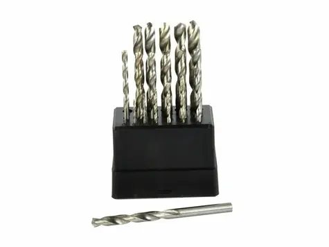 GEKO Sada vrtáků do kovu 1-10mm po 0.5mm 19ks / HSS