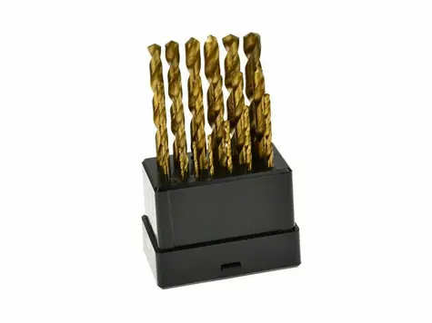 GEKO Sada vrtáků do kovu 1-10mm po 0.5mm 19ks - leštěné / HSS