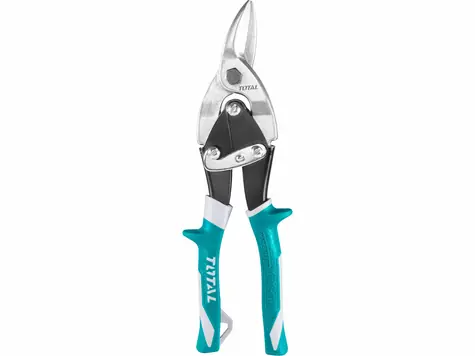 TOTAL-TOOLS THT521106 / Nůžky na plech převodové 250mm / rovné a doleva 