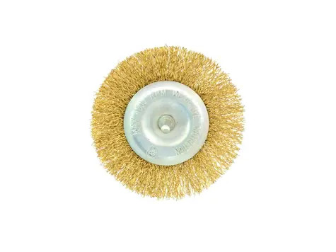 GEKO G00618 Kartáč okružní vlnitý drát / 100mm / stopka 6mm
