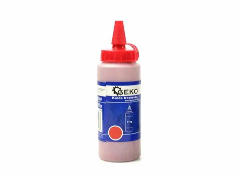 GEKO Křída značkovací červená 115g 