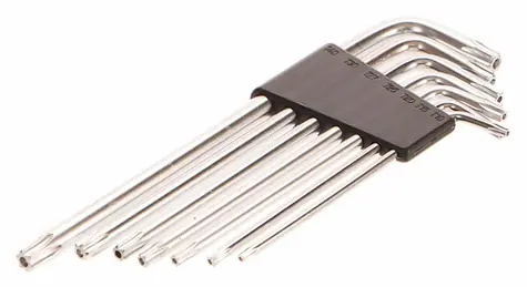 GEKO L-klíče TORX T10-T40 sada 7ks