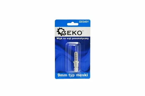 GEKO Nástavec pro pneumatickou hadici 9mm samec 