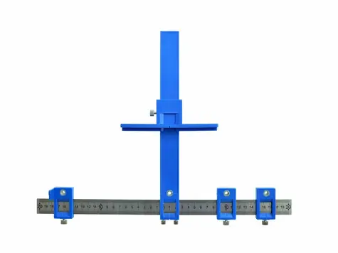 GEKO Nastavitelná šablona na vrtání 410x300mm 