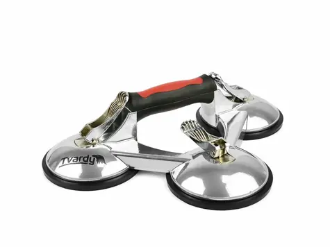 GEKO Přísavka na sklo a obklady hliníková 3x125mm