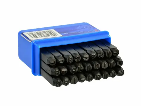 GEKO Razidla písmenková 4 mm 27 písmen 